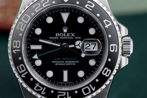 rolex gmt master lancetta secondi verde|rolex gmt master ii oyster.